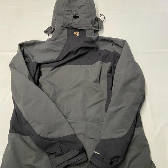 Womens MOUNTAIN HARDWEAR Gray Conduit Ski Snowboarding Jacket Sz 12 - Picture 4 of 5